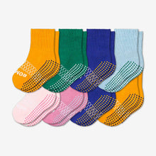 Load image into Gallery viewer, Toddler Gripper Calf Sock 8-Pack
