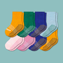 Load image into Gallery viewer, Toddler Gripper Calf Sock 8-Pack
