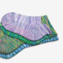 Load image into Gallery viewer, Youth Space Dye Gripper Calf &amp; Ankle Sock 8-Pack
