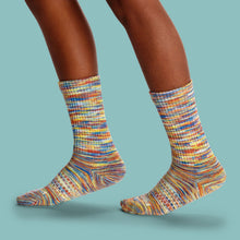 Load image into Gallery viewer, Youth Space Dye Calf Sock 8-Pack
