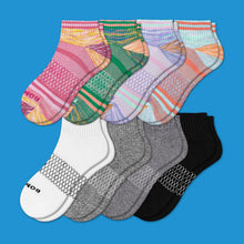 Load image into Gallery viewer, Women's Quarter Sock 8-Pack
