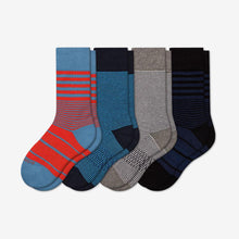 Load image into Gallery viewer, Youth Dress Calf Sock 4-Pack
