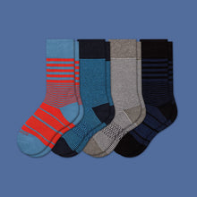 Load image into Gallery viewer, Youth Dress Calf Sock 4-Pack
