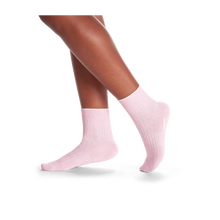 Load image into Gallery viewer, Women's Lightweight Sparkle Ribbed Quarter Socks
