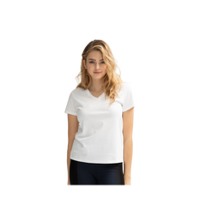 Load image into Gallery viewer, Women's Pima Cotton V-Neck T-Shirt
