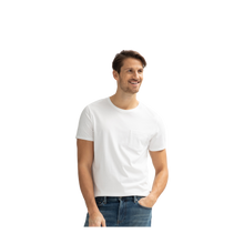 Load image into Gallery viewer, Men's Pima Cotton Pocket Crew Neck T-Shirt
