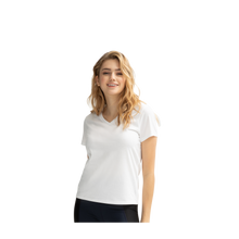 Load image into Gallery viewer, Women's Pima Cotton V-Neck T-Shirt
