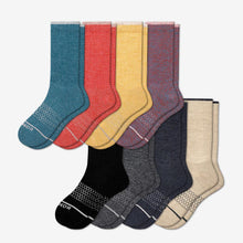 Load image into Gallery viewer, Men's Merino Wool Calf Sock 8-Pack
